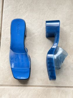 Gucci Women's Blue Sandal/Mule