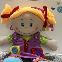 PLAYTIME FUN, LOVE & LEARN EDUCATIONAL DOLL! 14 INCH!  New