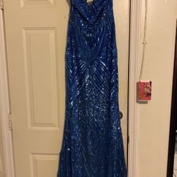 Minding My Business Sequin Maxi Dress