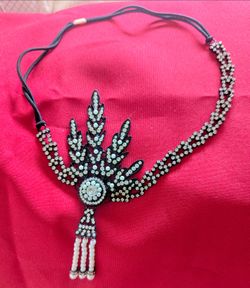 1920s Art Deco style costume Flapper headband