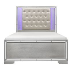 New Queen Led Bed 