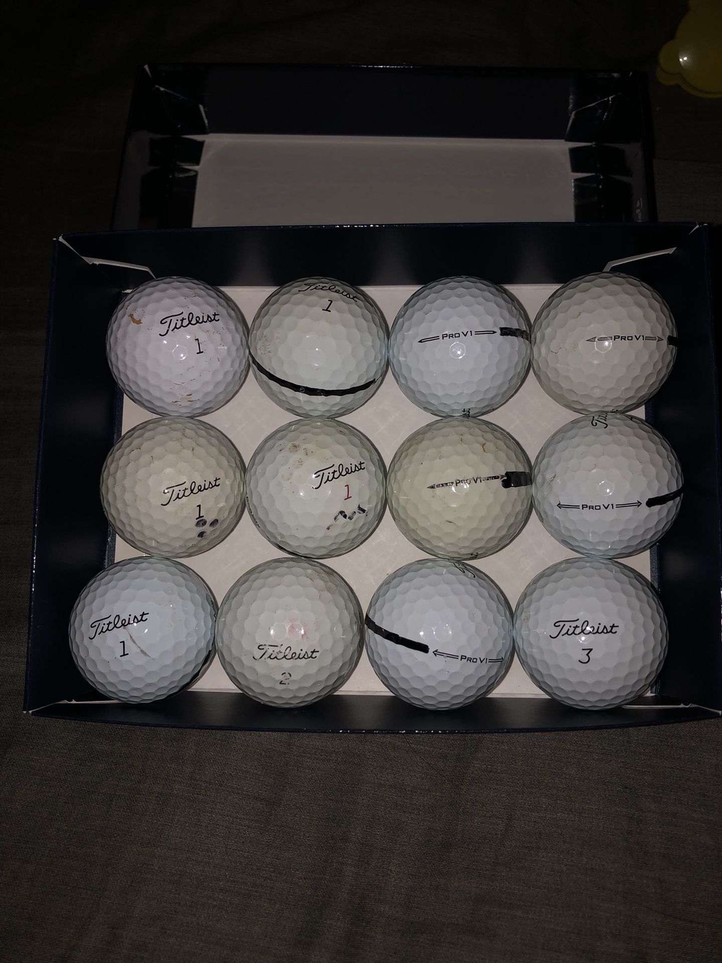 Dozen Titleist Pro V1 Golf Balls 