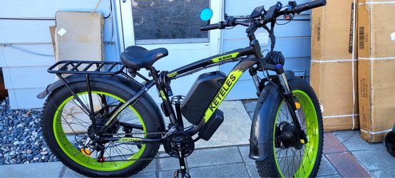 KETELES K800 Electric Bicycle 2000W Dual Motor, Hydraulic Brake Electric Bike Ebike