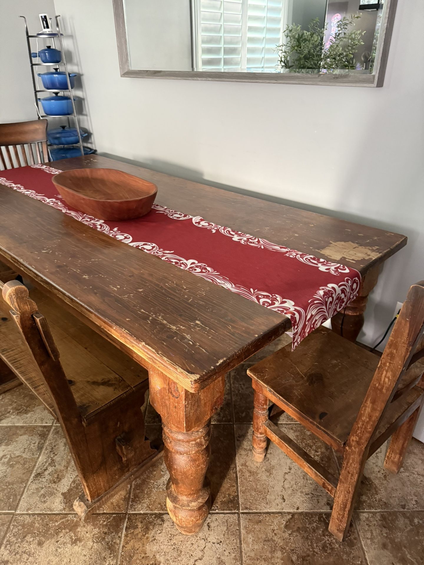 Rustic Farmhouse Table 