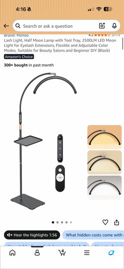 Lash lamp