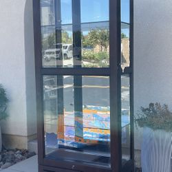 Pulaski Sliding Door Display Cabinet