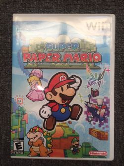Nintendo Wii Super Paper Mario(Includes manual)