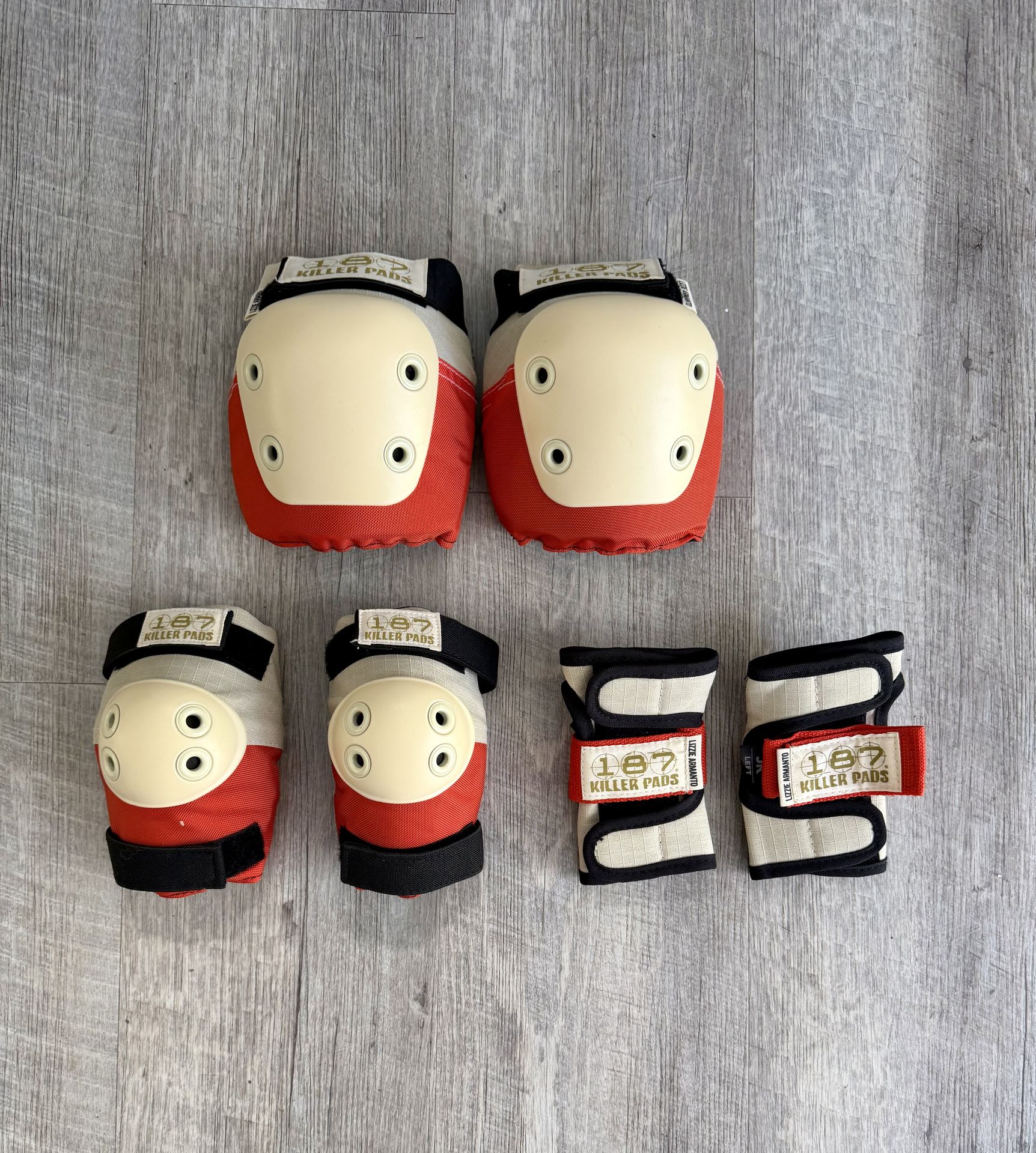 Skate Pad Set - Junior Size / Killer 187