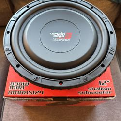 New 12 Inch Cerwin Vega Shallow Mount Subwoofers 
