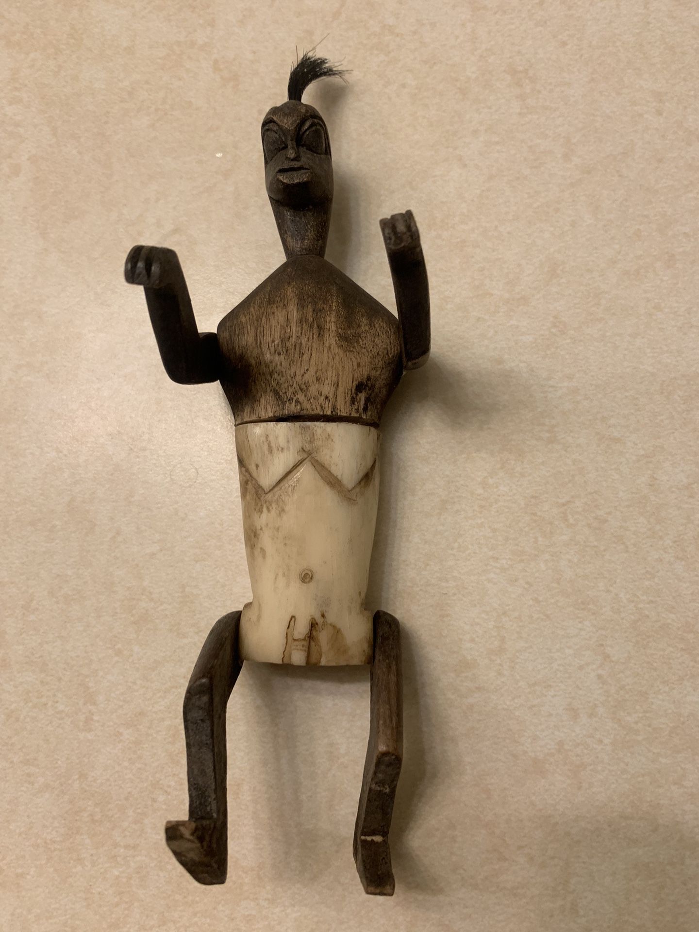 Antique Bone Tribal Fertility Doll