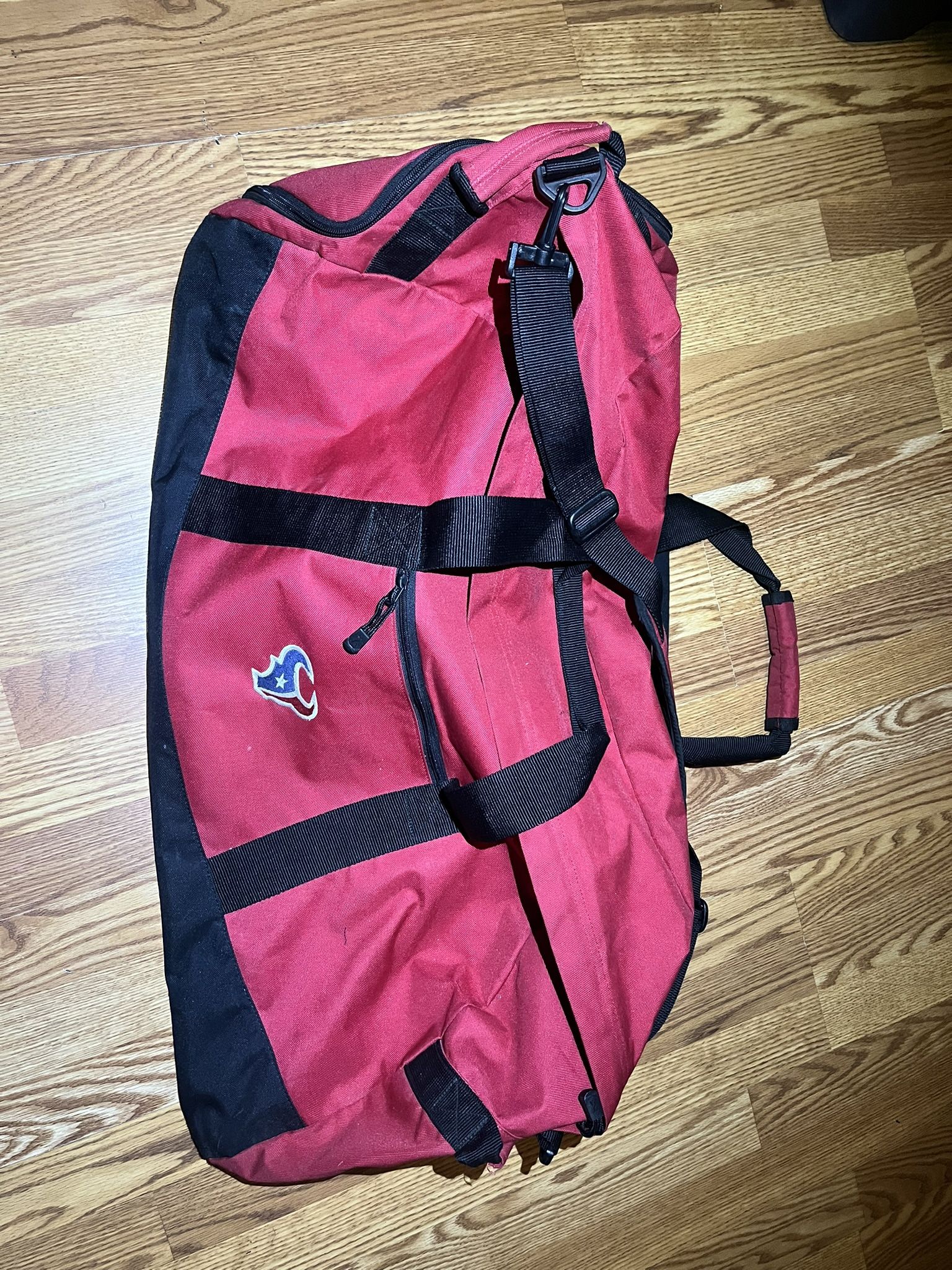 Houston Texans large duffle bag Apprx. 32" long x 16" wide