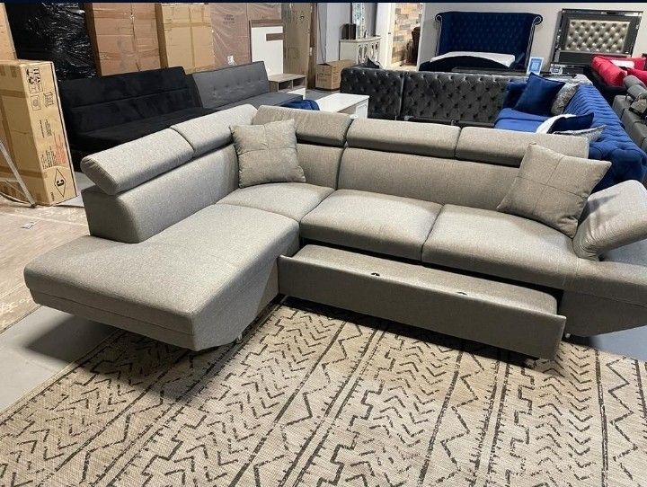 Pull Out Bed Sectional Couch Same Day Delivery