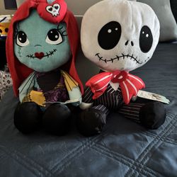 NWT - Nightmare Before Christmas Plushies 