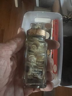 Bottles of buttons!