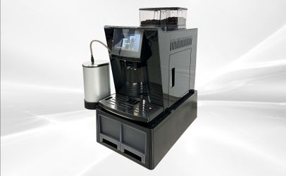 NSF 20-Cup Black Fully Automatic Espresso Coffee Machine 8x
