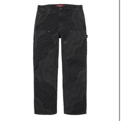 Supreme Flag Double Knee Painter Pants