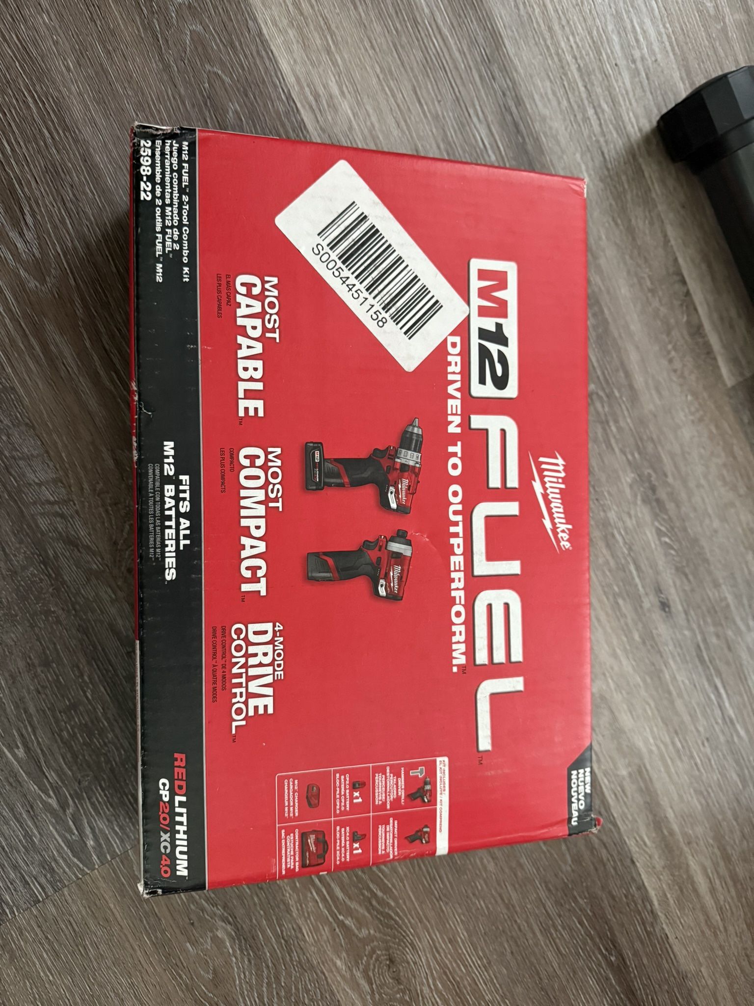 Brand New In Box MILWAUKEE M12 Fuel Drill And Driver Combo