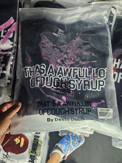 AWFUL LOT OF COUGH SYRUP SHIRTS