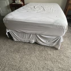 Box Spring And Mattress (Frame Sold Separately)