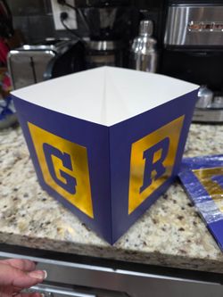 GRAD graduation box centerpieces (6)