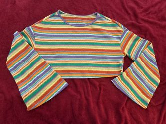 Colorful long sleeve shirt Size Large