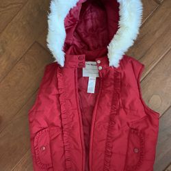 Never worn little girls Gymboree size 10/12  vest