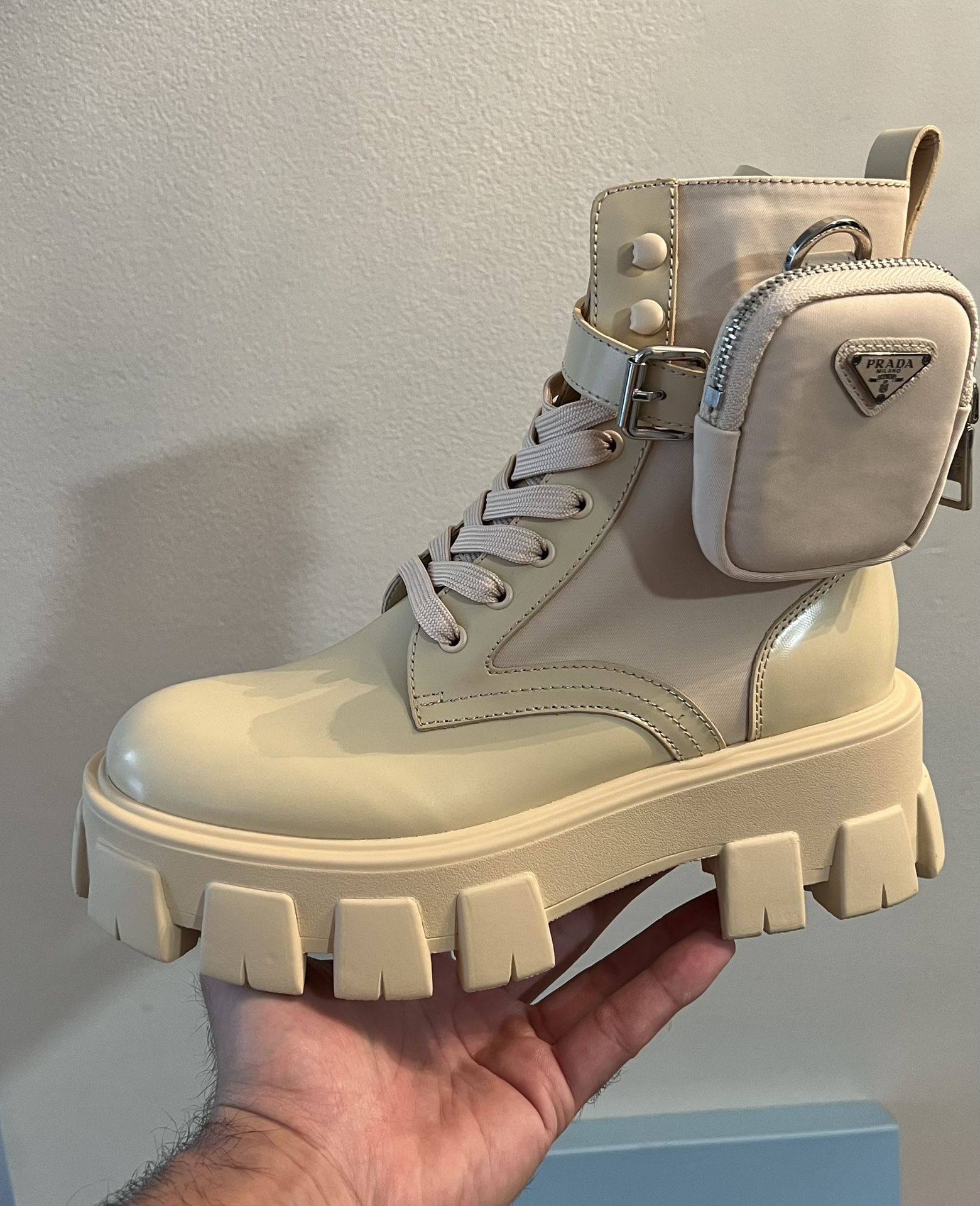 Combat Boots Women’s 9 Prada