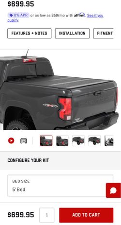 GMC Canyon Bed Cover