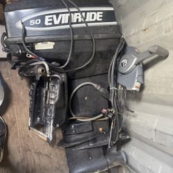 50hp Evinrude Outboard Boat Motor ($2500 Obo)