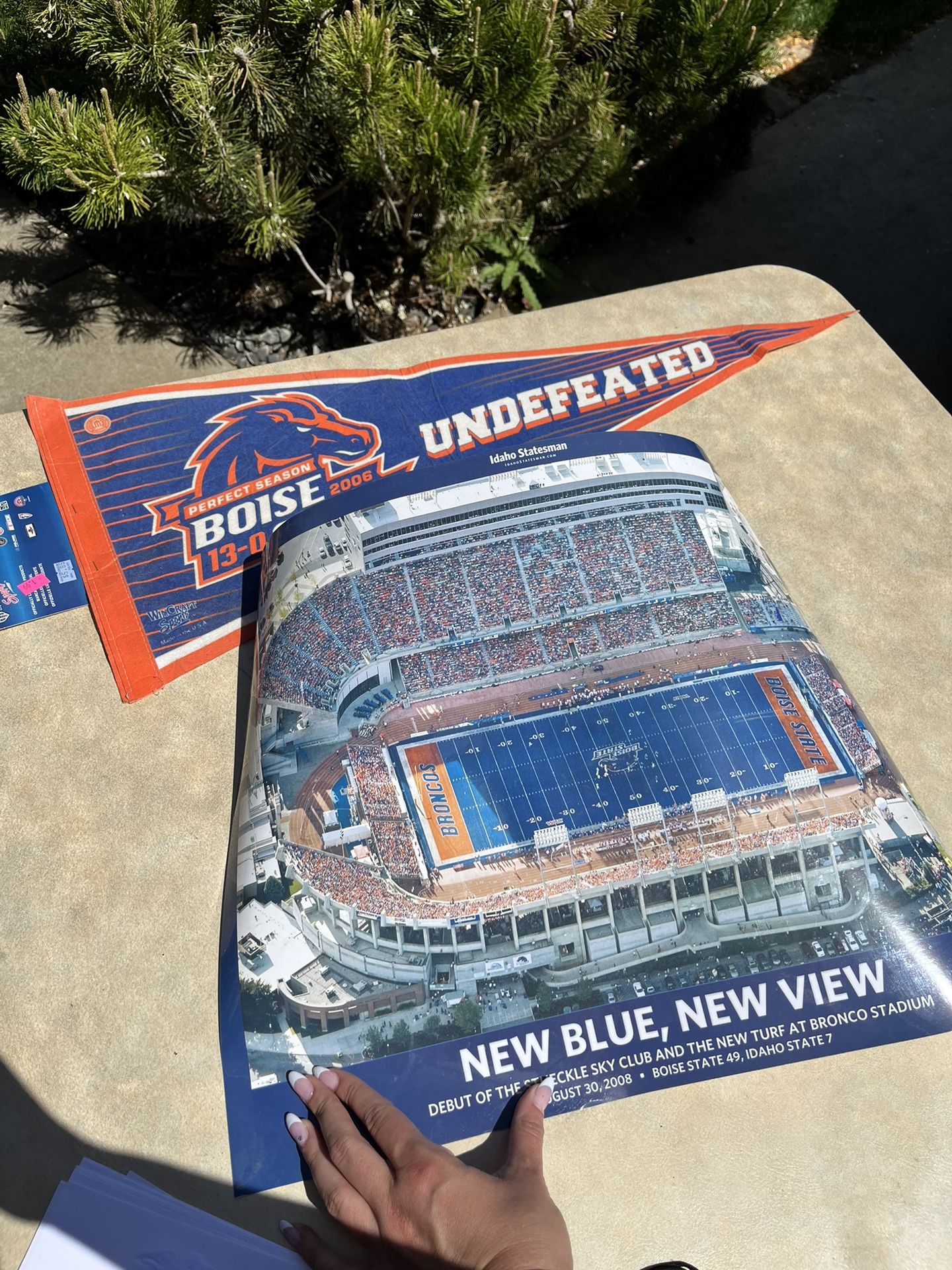 BSU Bronco Memorabilia