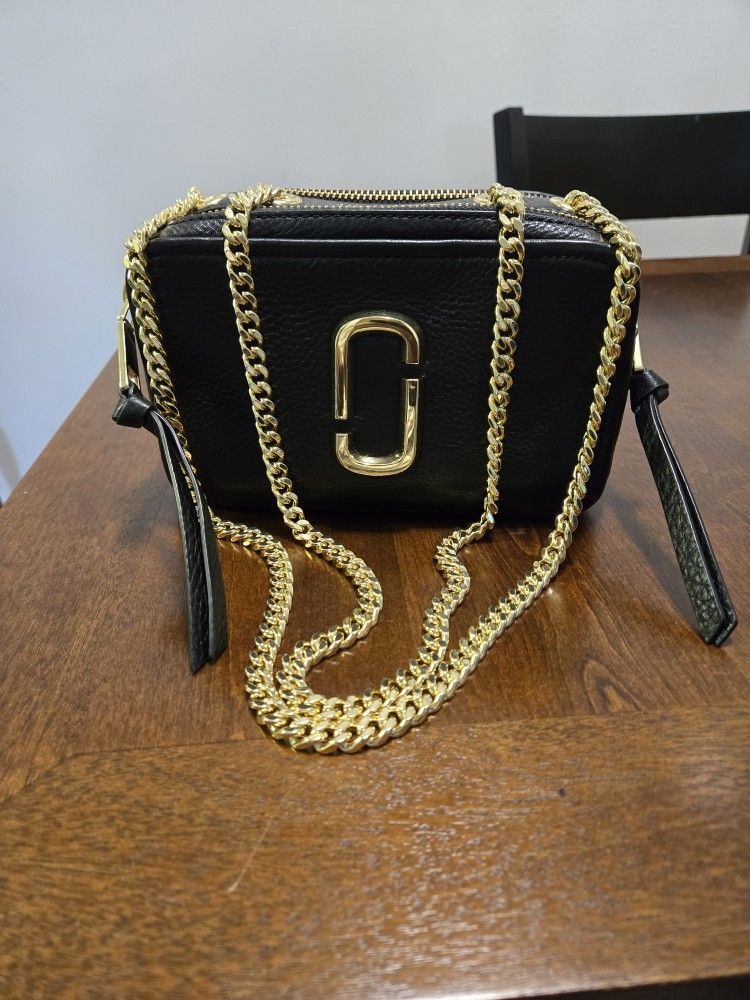 Marc Jacobs Black & Gold Bag