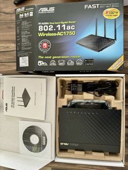 ASUS AC1750 WiFi Router (RT-AC66U B1) - Dual Band Gigabit Wireless Internet Router