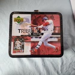 Upper Deck Tribute to Mark McGwire 1999 MLB Tributes Lunch Box Set Sealed 