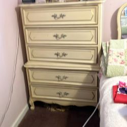 French Provincial Chest Of Drawers