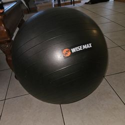 STABILITY BALL w resistance bands