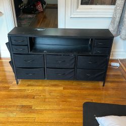 Credenza With Drawers And LED lighting 
