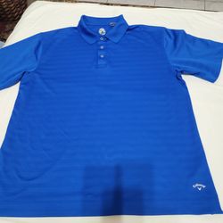 Callaway Men's Blue Golf Polo Shirt