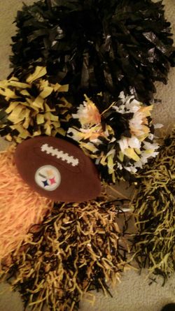 Pittsburgh Steelers black and gold