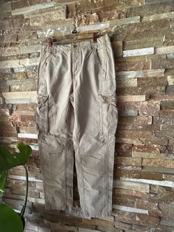 Free People Khaki Cargo Pants Size 8