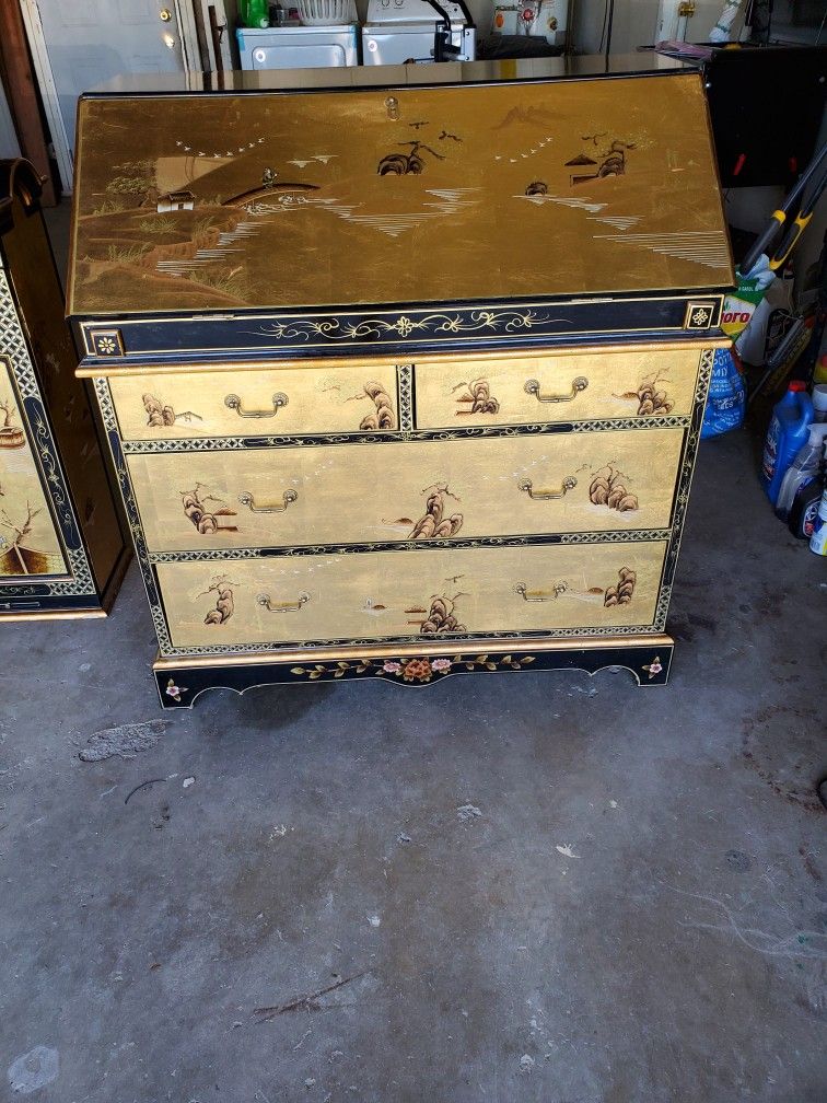 Chinoriere Secretary Desk