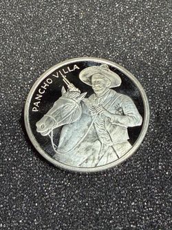 Pancho Villa 1oz Silver Round