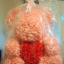 Rose Teddy Bear