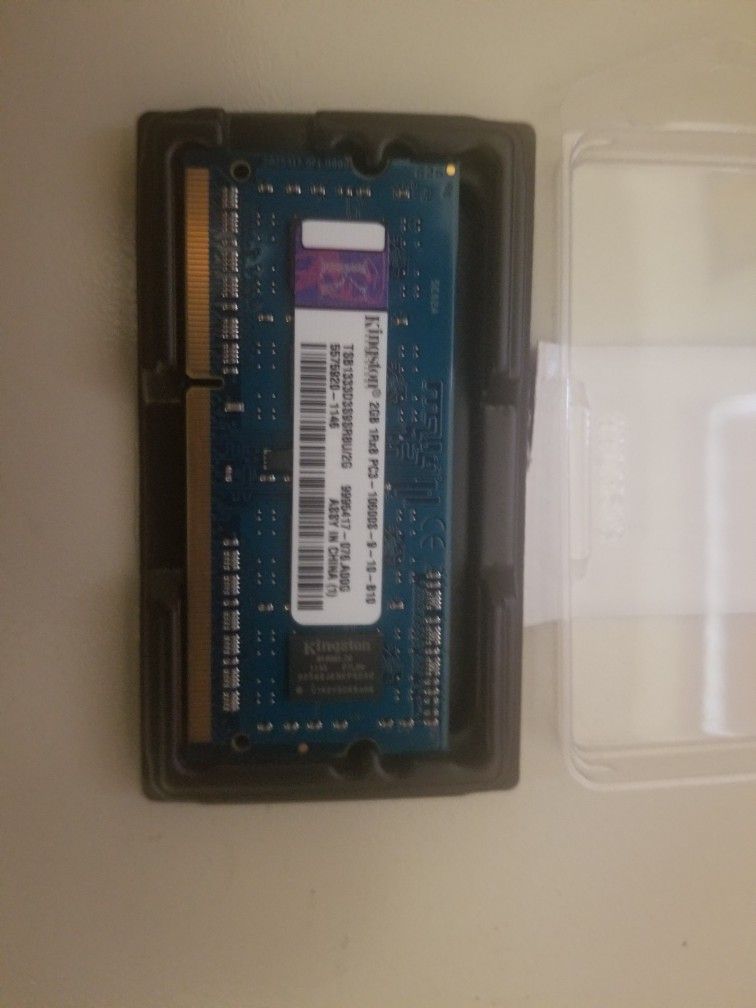 Kingston 2gb Ram - Qty 2