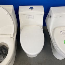 Brand New, Plenty In Stock! Crown Duo One-Piece Dual-Flush Toilet!