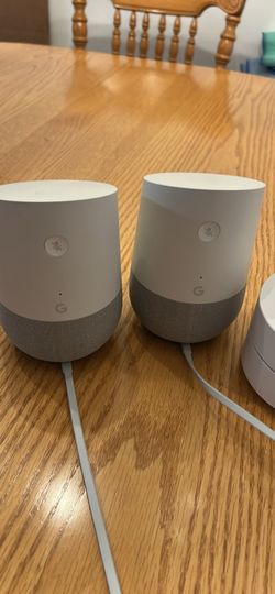 2 Google Smart Home Speakers w WiFi Extenders