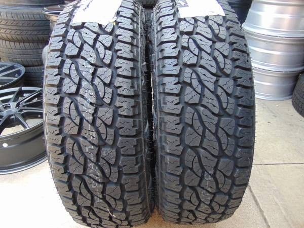 2 New LT 245 75 17 Forceland Rebel Hawk A/T Tires 10PLY Date 2024