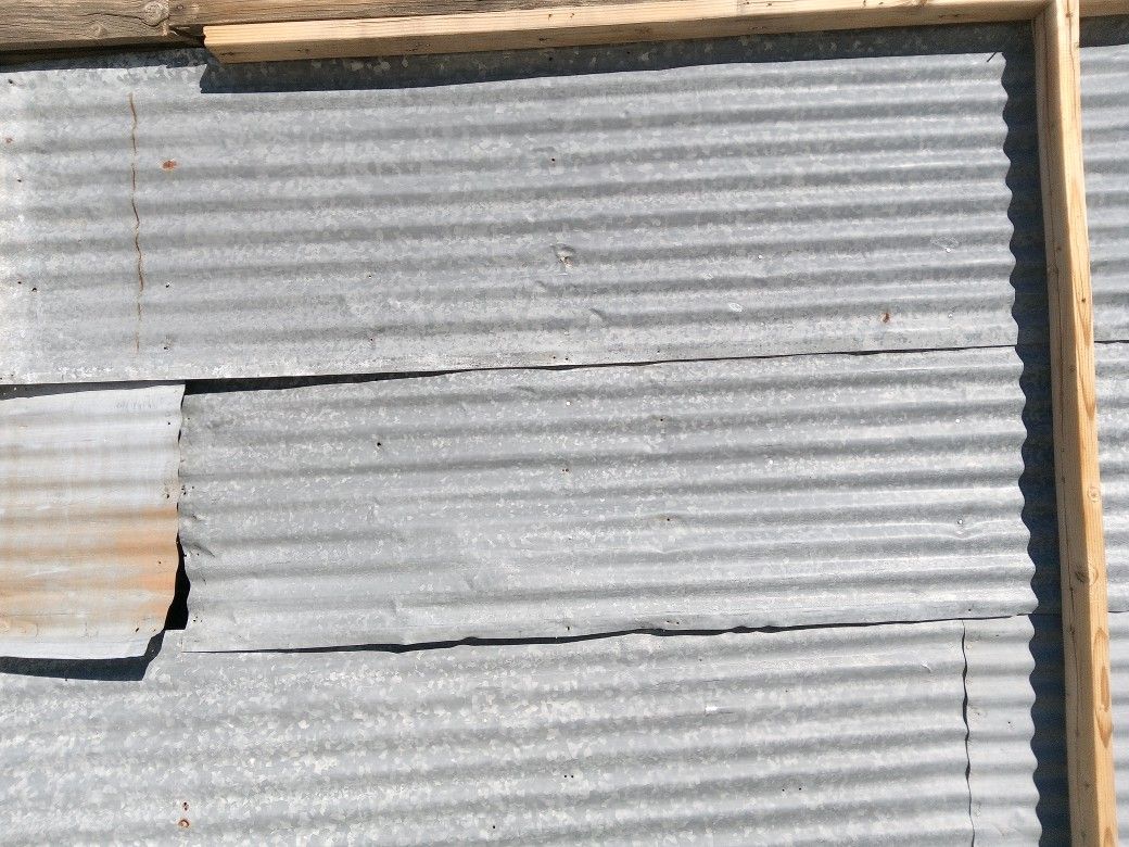 Corrugated Sheets Of Metal