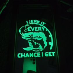 I Jerk It LED Mirror