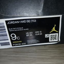 Jordan 1 Mid (TD)