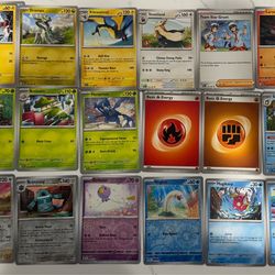 Pokémon Card Lot – Reverse Holo + Regular Cards